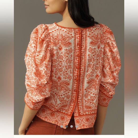 Farm Rio River Ride Blouse | M - Picture 8 of 8